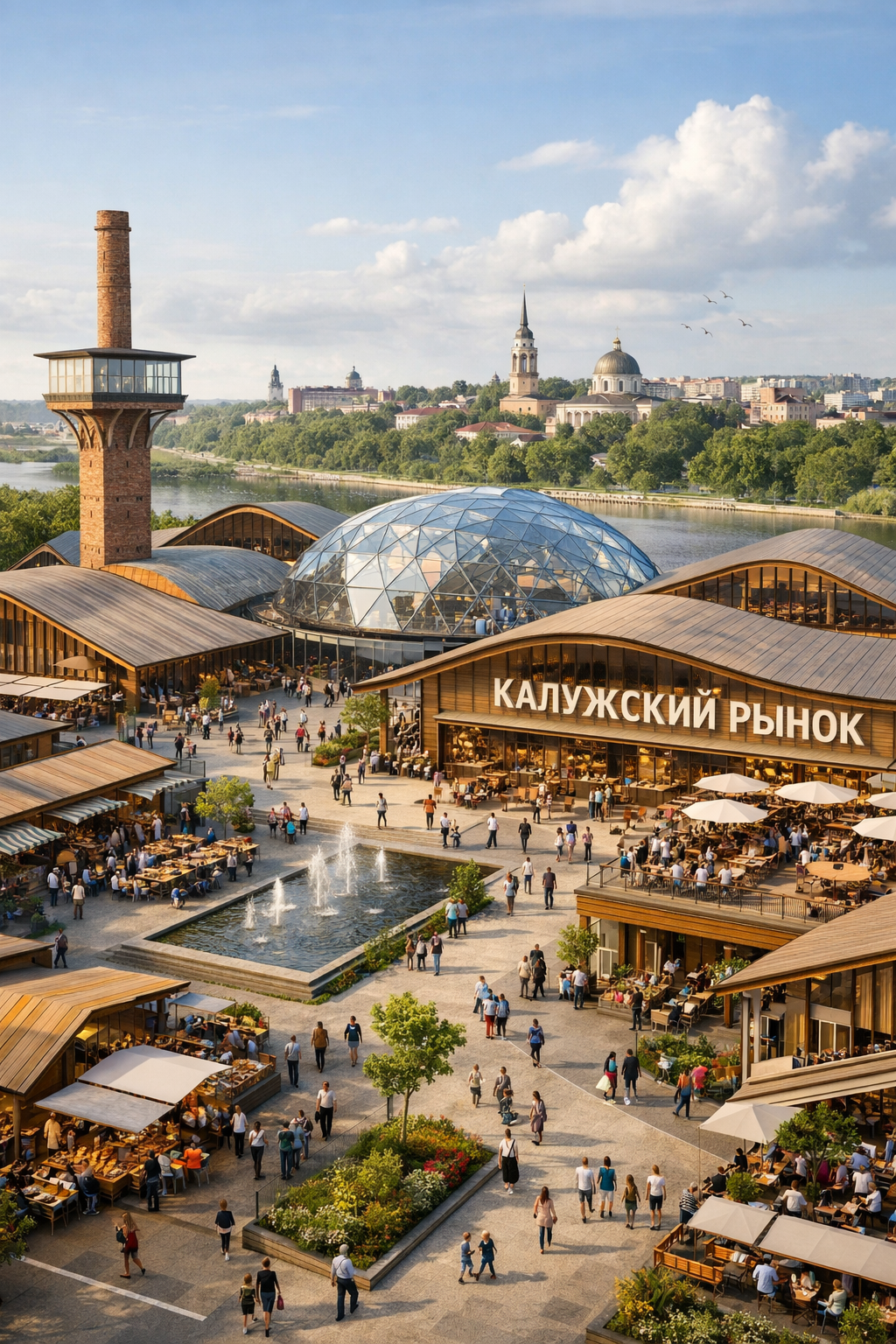 Рынок в Калуге